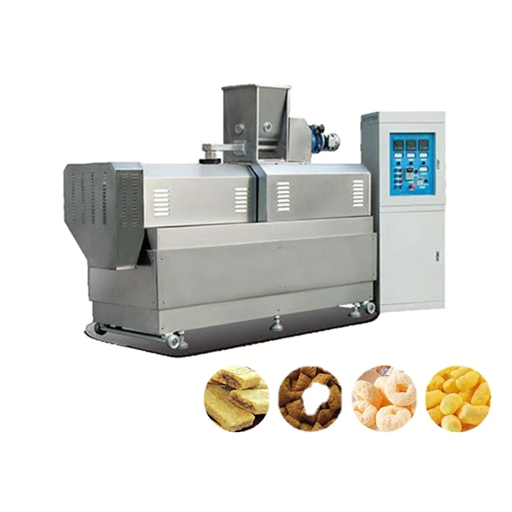 압출 스낵 생산 라인